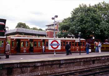 Ashbury carriage coach Rickmansworth station