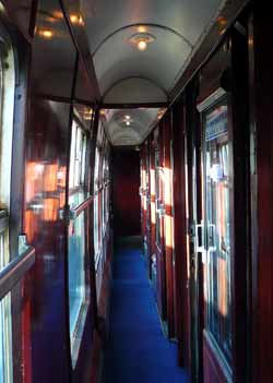 side corridor with door British Mk1 brake composite carriage