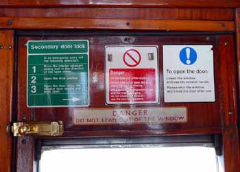 Mk1 carriage secondary door lock