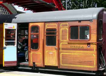 side view Metropolitan Heritage Train.