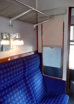 train compartment Mk1 window blind.