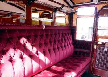 bench seating Jubilee carriage No.353.