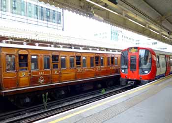 Metropolitan Railway 1st class Jubilee Coach 353.