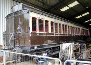 Dean 8 compartment clerestory roof carriage.
