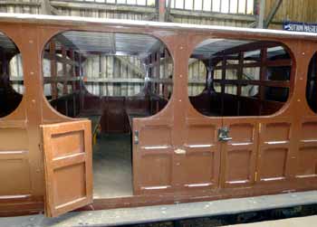 second class GWR broad gauge compartment