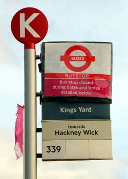 Compulsory Bus Stop Sometimes Closed.
