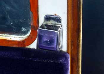 British Mk1 railway compartment ashtray.