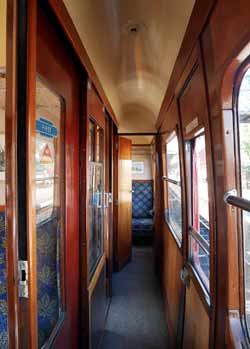 side corridor British Mk1 Suburban 4 trainset compartment coach.