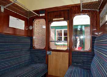 inside British Mk1 trailer third carriage.