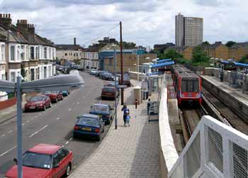 Elverson Road London DLR station.