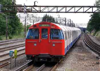 Bakerloo line 1972 Mk2 Tube Stock.