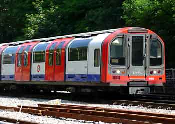 Central line 1992 Tube Stock.