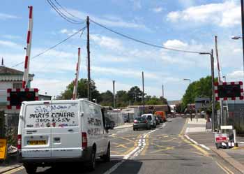 Bollo Lane level crossings.