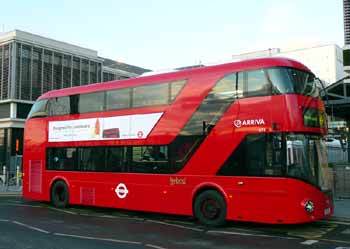 Borismaster / new style Routemaster bus.