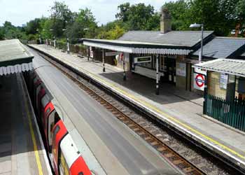 Woodside Park station.