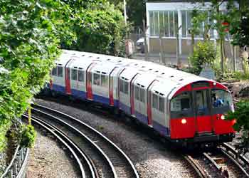 Piccadilly line 1973 Tube Stock.