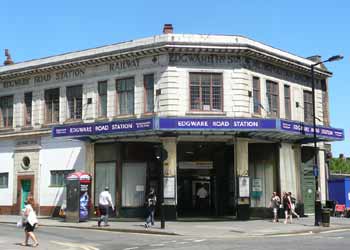 Typical Metropolitan Railway station exterior.