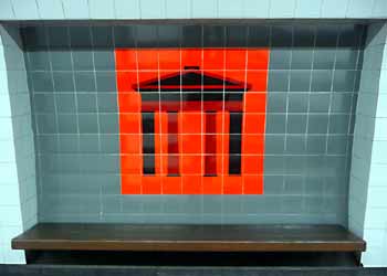 Doric / Euston Arch motif Victoria line.