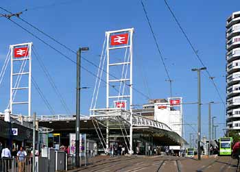 East Croydon Railway Tramlink station.