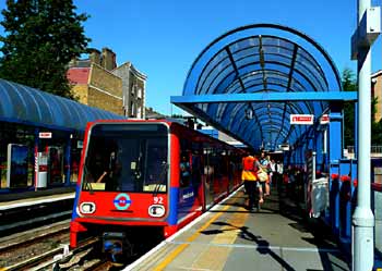 Bow Church London DLR station