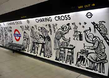 Eleanor memorial Charing Cross station.
