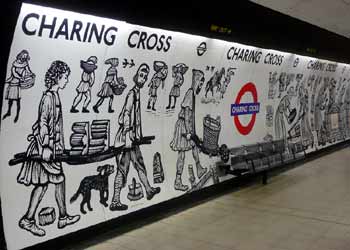 Eleanor memorial Charing Cross station.