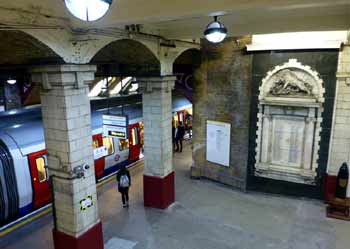 Metropolitan Railway 1914 - 1918 war memorial.
