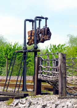Travelling Post Office lineside apparatus.