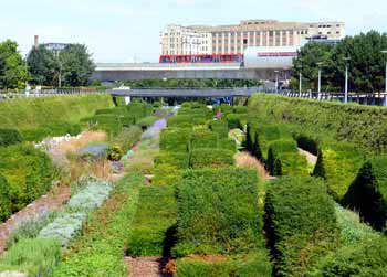 Thames Barrier Park Pontoon Dock station.