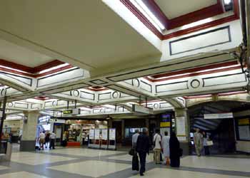 Baker Street station ticket hall.