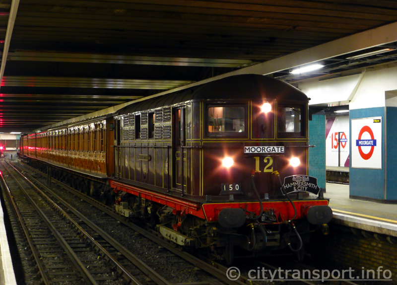 Metropolitan Railway Electric Locomotive Sarah Siddons.