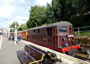 London Underground Heritage Train.