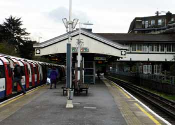 Hendon Central station.