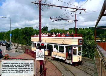 Seaton Tramway Tram No. 11 cream livery.