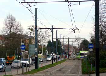 Addiscombe Road Sandilands Croydon Tramlink.