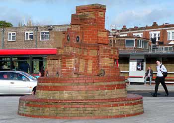 Time Terminus artwork Leytonstone bus station.