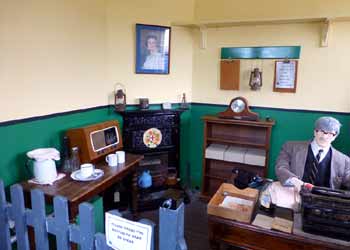 looking towards coal fire station master's office East Anglia Railway Museum.