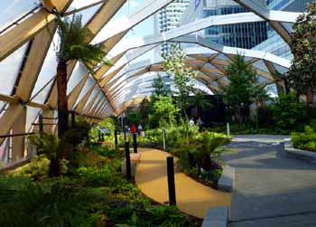 Crossrail Place Roof Garden.