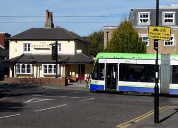 Tramlink Addiscombe Road Pub The Cricketers.