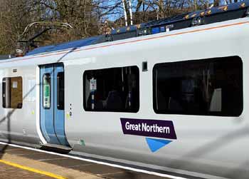 Great Northern logo on Class 717 train