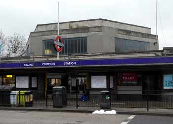 Art Deco Ealing Common station.
