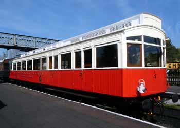 The powered end of North Eastern Railway Electric Autocar No.3170.