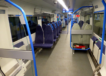 wheelchair area inside class 717