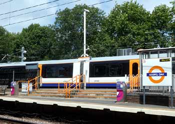 Class 710 GOBLIN train at Gospel Oak station London.