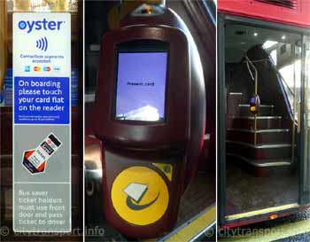 New Bus For London rear door composite image