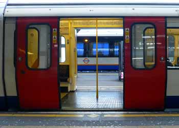 S Stock and Class 710 trains Barking station.