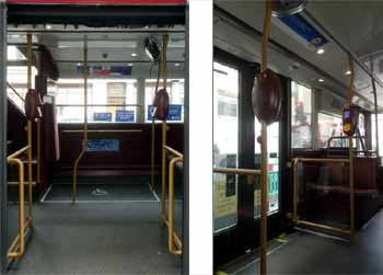 New Bus For London middle door payment card readers