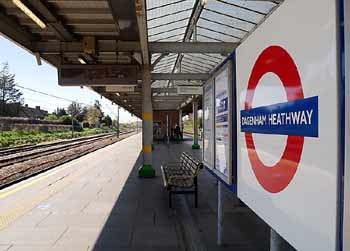 Dagenham Heathway station.