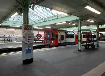 White City station platforms.