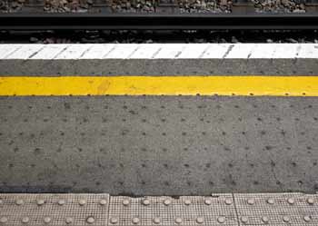 Old platform coping stone Stratford.